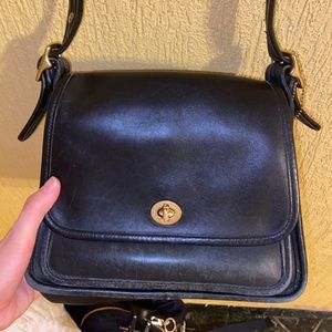 Coach black purse.
